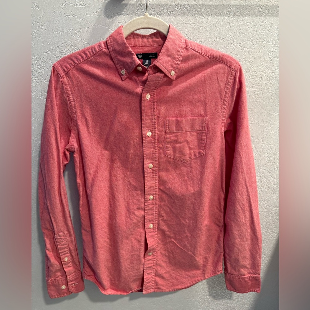 Gap XS men’s button up salmon